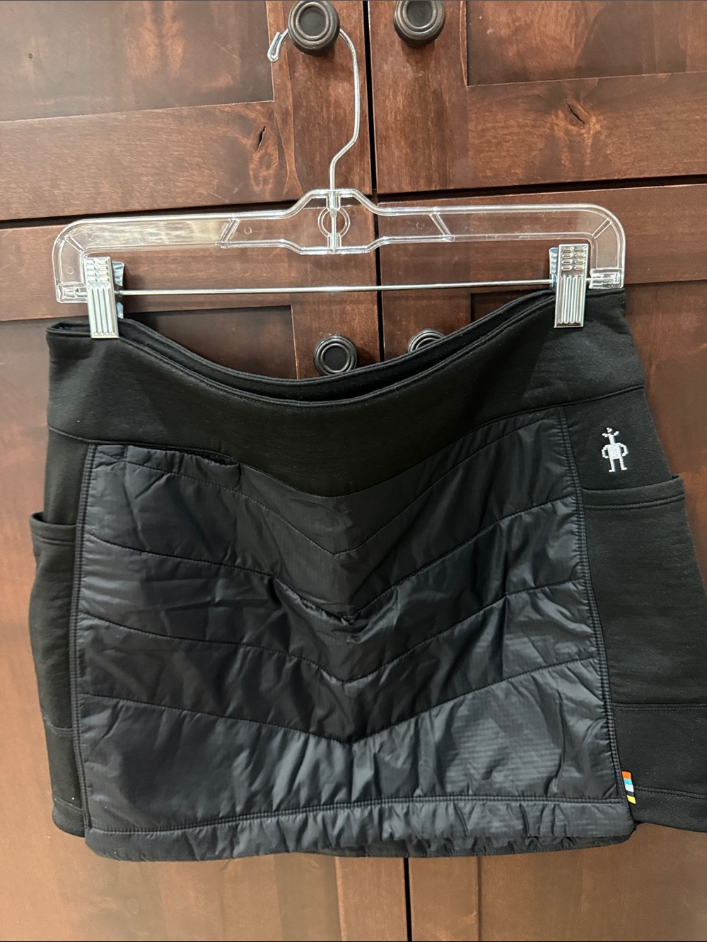 Smartwool Black Quilted Active Skirt